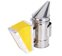 Ioensy Affumicatore con Soffietto Manuale | Antiruggine, Generatore di Fumo Compatto per Apicoltura, Robusto, Macchina per Fumigazione Del Fumo alveare