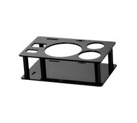 Ioensy Bartender Kits Stand Portabicchieri Porta Attrezzi Porta Barware Porta Shaker in Metallo Resistente E Antigraffio Supporto per Cocktail Adatto a Casa, S