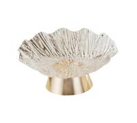 Ioensy Base Decorativa, Vassoio Portaoggetti, Supporto per Verdure con Fori di Drenaggio per L'ingresso Dell'acqua, Bianco