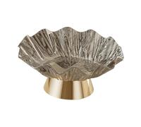 Ioensy Base Decorativa, Vassoio Portaoggetti, Supporto per Verdure con Fori di Drenaggio per L'ingresso Dell'acqua, Grigio