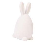 Ioensy Bellissima E Decorativa Statuetta Pasquale in Fiocco, da Posizionare su Una Mensola O su Un Mobile del Soggiorno, Bianco