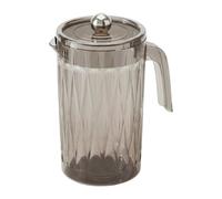 Ioensy Brocca D'acqua con Coperchio, Bollitore per Acqua Fredda, Brocca per Succhi, Feste, Tè, Grigio