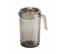 Ioensy Caraffa per Succhi con Grande Recipiente Filtro Incorporato E Versatilità di Utilizzo Raccomandata per Meeting Domestici Pranzi di Festa Cucina di Tutti i Giorni, Grigio, Brocca