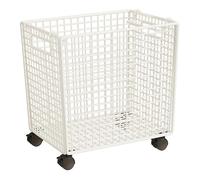 Ioensy Carrello Portaoggetti con Ruote, Resistente, in Ferro, Multiuso, per Bambini, Facile Da Organizzare, Adatto per Il Bagno, come descritto, L