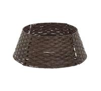 Ioensy Copri Base Decorativo Rigido Copribase per Albero con Trama a trama, Rustico, Ingresso, Di Rattan