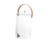 Ioensy Dispenser per Bevande Da Frigorifero con Manico E Rubinetto Multifunzionale Realizzato in PP Robusto E Resistente Sigillato per Evitare Perdite Adatto, Cupola E Xxl