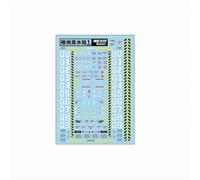Ioensy esivi per Non Scoloriscono Industriale, Decalcomania, Facili da Usare, Modellismo,