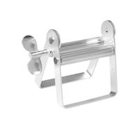 Ioensy Estrusore per Tubetti di Dentifricio, Vernice E Detergente per Il Viso, Facile Da Usare Ed Efficiente, per Saloni di Parrucchiere, Argento