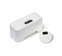 Ioensy Flussometro per WC Automatico Sensore Infrarossi Sciacquo Senza Contatto Dispositivo Intelligente Modulo Rilevamento Design Compatto Adatto per Famiglie Anziani Bagno Domestico