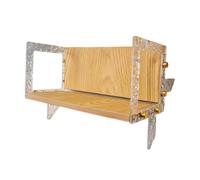 Ioensy Libreria Inclinabile con Porta CD, Libreria Compatta, Ideale per Ufficio O Camera Da Letto, Marrone