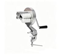 Ioensy Macchina per Pasta Manuale Rullo Tagliapasta Spaghettatrice Sfogliatrice Attrezzo per Pressare Impasti con Rulli Bianchi Gemelli E Base a Morsa Adatta per Uso in Cucina Pranzi Cene