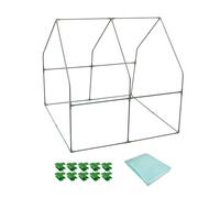 Ioensy Mini Serra Portatile Serra Piccola Serra da Giardino Casa Calda Protezione Piante Materiale PP Adatta per Crescita Fiori Orto Terrazzo Balcone, 80x100 Cm