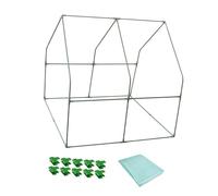 Ioensy Mini Serra Portatile Serra Piccola Serra da Giardino Casa Calda Protezione Piante Materiale PP Adatta per Crescita Fiori Orto Terrazzo Balcone, 100x100 Cm