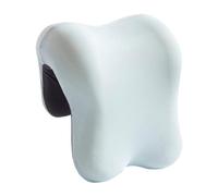 Ioensy Office Head Support Cuscino da Riposo Ufficio Guanciale Poggiatesta Cuscino Ergonomico Memory Foam Supporto Collo Schiena Adatto a Ufficio Viaggio Studio, Blu Bicolore, 29 27 18cm