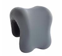 Ioensy Office Head Support Cuscino da Riposo Ufficio Guanciale Poggiatesta Cuscino Ergonomico Memory Foam Supporto Collo Schiena Adatto a Ufficio Viaggio Studio, Grigio Bicolore, 29 27 18cm