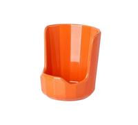 Ioensy Portacoperchi da Cucina Portautensili Organizer Supporto da Banco Contenitore Verticale in Ceramica Moderna Antigraffio Adatta a Cucina Domestica Ufficio Regalo, Array, Arancione