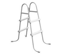 Ioensy Scaletta con Corrimano Robusta | Stabile per Piscina fuori Terra, Resistente, Scaletta a Cavalletto per Piscina, Giardino, Famiglie