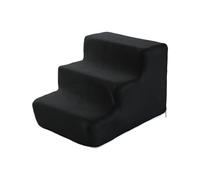 Ioensy Scaletta per cani Rampa per gatti Scale per animali domestici Gradini Versatile Resistente ai graffi Comoda copertura rimovibile per uso interno ed, S 3 passi indietro