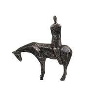 Ioensy Scultura con Figura Umana Vertile Statuetta di in Resina Compatto Figurina per Consolle, Ingresso, Soggiorno,