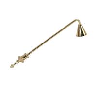 Ioensy Spegnicandela Coprifiamma Elegante con Manico Accessorio per La Casa Strumento per Candeliere per Soffocare Adatto per Serate Spe, Oro