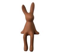 Ioensy Statuette in Ceramica Sedute, Creative, Leggere E Moderne, Ornamenti Da Tavolo, Statuette, Sculture di Animali per Mensole, Coffee Color S