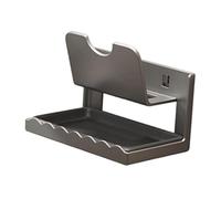 Ioensy Supporto Multifunzionale per Coperchi di Pentole, Bacchette E Utensili, per Ante di Armadietti O Montaggio a Parete, Grigio 1 Livello