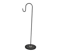 Ioensy Supporto per Scacciapensieri Rastrelliera Da Banco Supporto per Gong Porta Pennelli Da Disegno Versatile per Appendere Ornamenti Adatto per Camera Da, Black S Hook