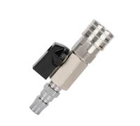 Ioensy Valvola Alta Pressione Valvola Sfera Interruttore Rapido Adattatore Tubo Leva Girevole Corpo Metallo Acciaio Inox per, style to 1