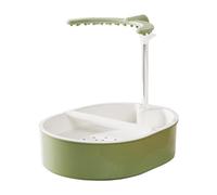 Ioensy Vasca da Bagno Automatica per Uccelli, Doccia Automatica per Pappagalli Inseparabili, Ugello Verde
