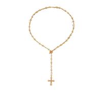 IOETSEUT collana da donna sorella gotica strass croce ciondolo girocollo collano regolabile lunga catena cristiana pregare gioielli ragazze regali