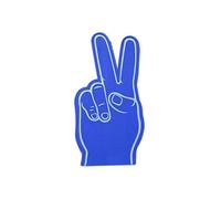 IOEUIWP 2 Dita in Schiuma for gesti della Mano da Cheerleader for Eventi Sportivi, Feste, rumorosi, Fornitura for Tutte Le Occasioni per Eventi Sportivi(Blue)