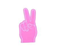 IOEUIWP 2 Dita in Schiuma for gesti della Mano da Cheerleader for Eventi Sportivi, Feste, rumorosi, Fornitura for Tutte Le Occasioni per Eventi Sportivi(Pink)