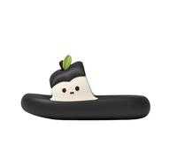 IOEUIWP Couple Slippers Man House Shoes Apple Summer Sandals Slides Per interni ed esterni(Black,42-43)