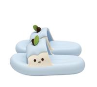 IOEUIWP Couple Slippers Man House Shoes Apple Summer Sandals Slides Per interni ed esterni(Blue,42-43)