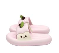 IOEUIWP Couple Slippers Man House Shoes Apple Summer Sandals Slides Per interni ed esterni(Pink,42-43)