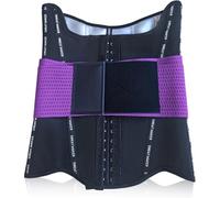IOEUIWP La perdita di peso delle donne riduce la cintura regolabile for l'allenamento Nastro magico Dopo il parto Allenatore for vita Cintura modellante for corpo(Purple,S)