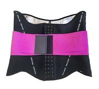 IOEUIWP La perdita di peso delle donne riduce la cintura regolabile for l'allenamento Nastro magico Dopo il parto Allenatore for vita Cintura modellante for corpo(Rose Red,XL)