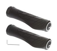 IOEUIWP Manopole ergonomiche for Bici all-Mountain Comfort e Supporto for Il Polso Accessorio for Impugnatura da Strada di Montagna Antiscivolo per Biciclette(Black)