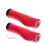 IOEUIWP Manopole ergonomiche for Bici all-Mountain Comfort e Supporto for Il Polso Accessorio for Impugnatura da Strada di Montagna Antiscivolo per Biciclette(Red)