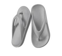 IOEUIWP Pantofole estive da donna Infradito spiaggia antiscivolo con suola spessa for esterni Sandali EVA casa casual unisex Per interni ed esterni(Grey,37-38)