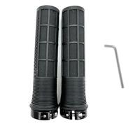 IOEUIWP Polsini for impugnature for Bicicletta Lock On Maniglie for Manubrio for Mountain Bike for Accessori for Pugni di Copertura per Biciclette(KGF-Black)