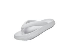 IOEUIWP Sandali leggeri da donna in tinta unita - Infradito casual for coppie for interni ed esterni, comode calzature spiaggia slip-on Per interni ed esterni(WHITE,36-37)