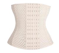 IOEUIWP Shaper for la vita Corsetto Donna Dopo il parto Cintura dimagrante modellante for controllo della pancia(6 hooks white,XS(old))