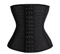 IOEUIWP Shaper for la vita Corsetto Donna Dopo il parto Cintura dimagrante modellante for controllo della pancia(3 hooks black,M)
