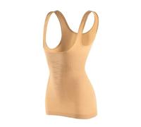 IOEUIWP Shapewear da Donna, Controllo della Pancia, Body Shaper Senza Cuciture, a Compressione riduttiva, Trainer for la Vita, Modellante, Traspirante(Nude,XL)