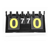 IOEUIWP Tabellone segnapunti a 6 cifre, da Tavolo, con Base Triangolare, for segnare i Punti Calcio, for Basket per Eventi Sportivi o di intrattenimento