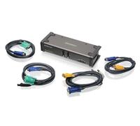 IOGEAR 2-Port Dual View KVM Switch with Cables Switch per Keyboard-Video-Mouse (kvm)