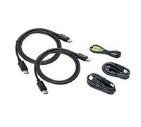 IOGEAR Dual View DisplayPort, kit cavo KVM USB con audio (TAA), 1,8 m G2L9202UTAA3
