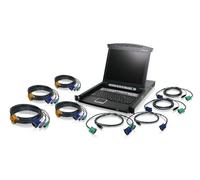 iogear GCL1808KIT Nero switch per keyboard-video-mouse (kvm)
