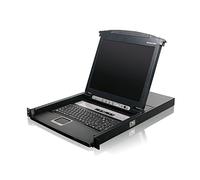 iogear GCL1816 switch per keyboard-video-mouse (kvm) Montaggio rack Grigio